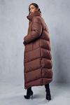 MissPap Quilted Longline Puffer Coat thumbnail 3