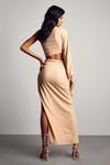 MissPap Textured Plaited Detail Skirt Co Ord thumbnail 3