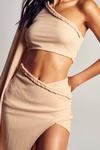 MissPap Textured Plaited Detail Skirt Co Ord thumbnail 5