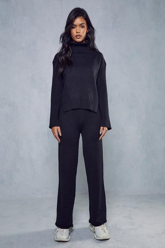 MissPap Oversized Turtle Neck Knitted Co-ord 4