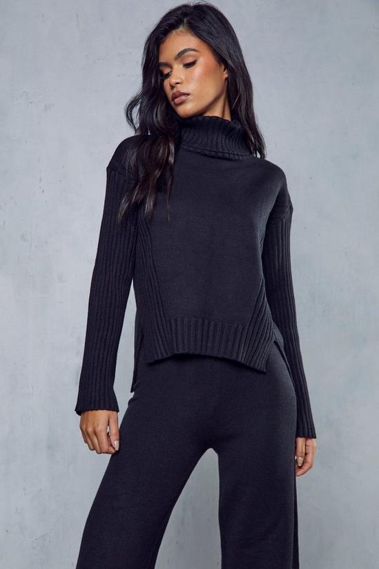 MissPap Oversized Turtle Neck Knitted Co-ord 5