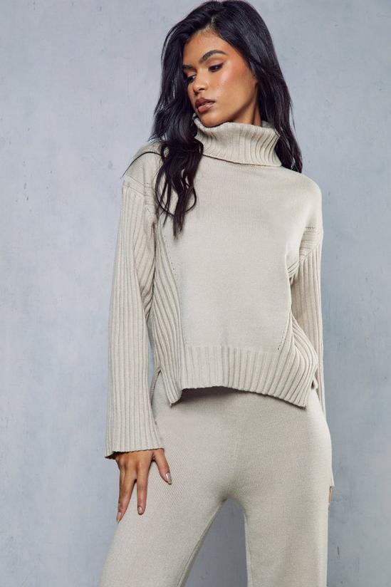 MissPap Oversized Turtle Neck Knitted Co-ord 5