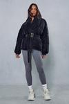 MissPap Belted Soft Touch Puffer Jacket thumbnail 4