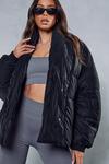 MissPap Belted Soft Touch Puffer Jacket thumbnail 6