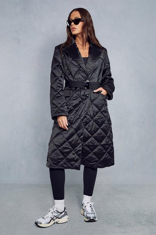 MissPap Longline Quilted Puffer Coat 1