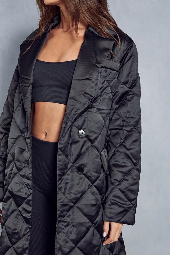 MissPap Longline Quilted Puffer Coat 2