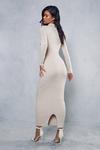 MissPap High Neck Cut Out Knitted Maxi Dress thumbnail 3