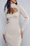 MissPap High Neck Cut Out Knitted Maxi Dress thumbnail 5
