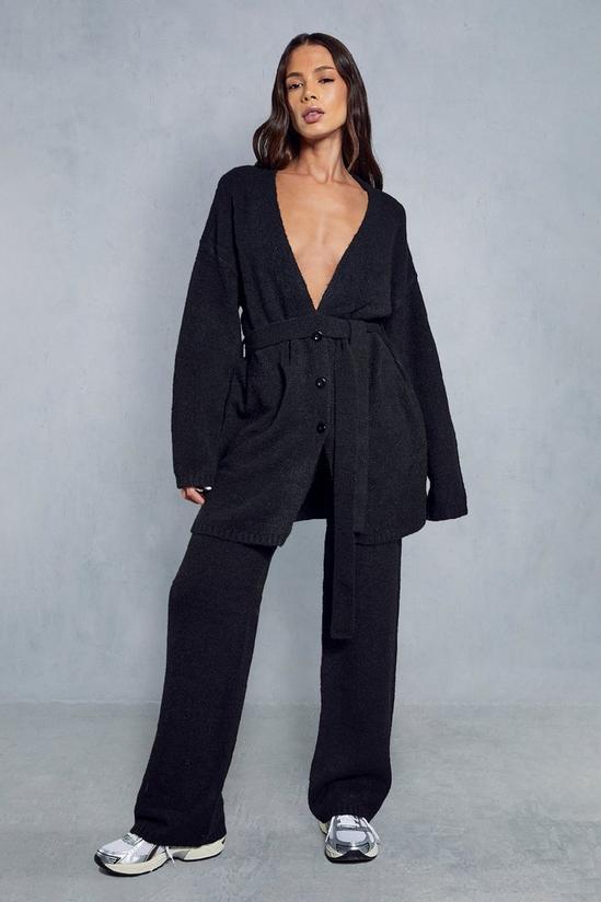 MissPap Oversized Belted Knitted Cardigan Co-ord 1