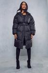 MissPap Belted Maxi Puffer Coat thumbnail 4