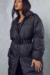 MissPap Belted Maxi Puffer Coat thumbnail 5