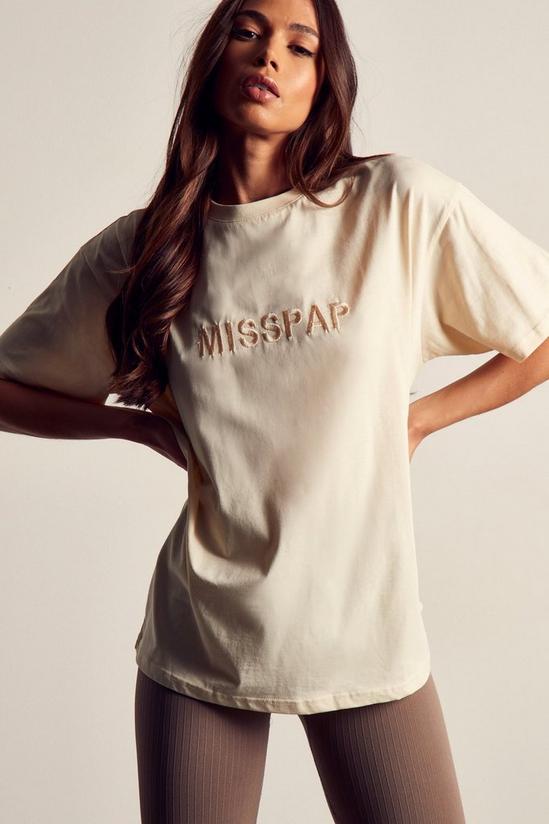 MissPap Misspap Embroidered Oversized T-shirt 1