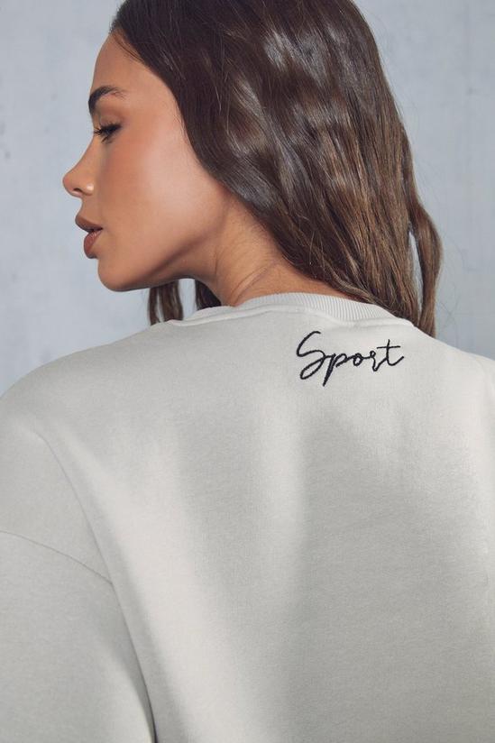 MissPap Misspap Sport Embroidered Sweatshirt 6