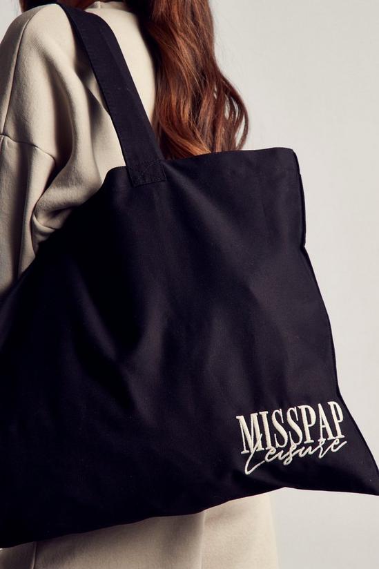 MissPap Misspap Leisure Embroidered Large Tote Bag 2