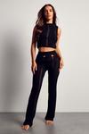 MissPap Knitted Ladder Crop Top And Trouser Set thumbnail 1
