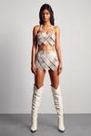 MissPap Diamond Chainmail Two Piece Co-ord Set thumbnail 4