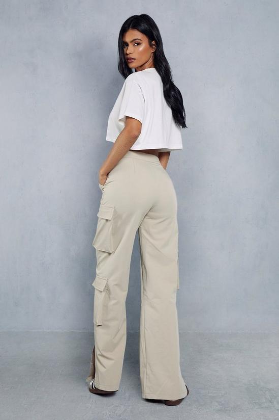 MissPap Tailored Cargo Pocket Trousers 3