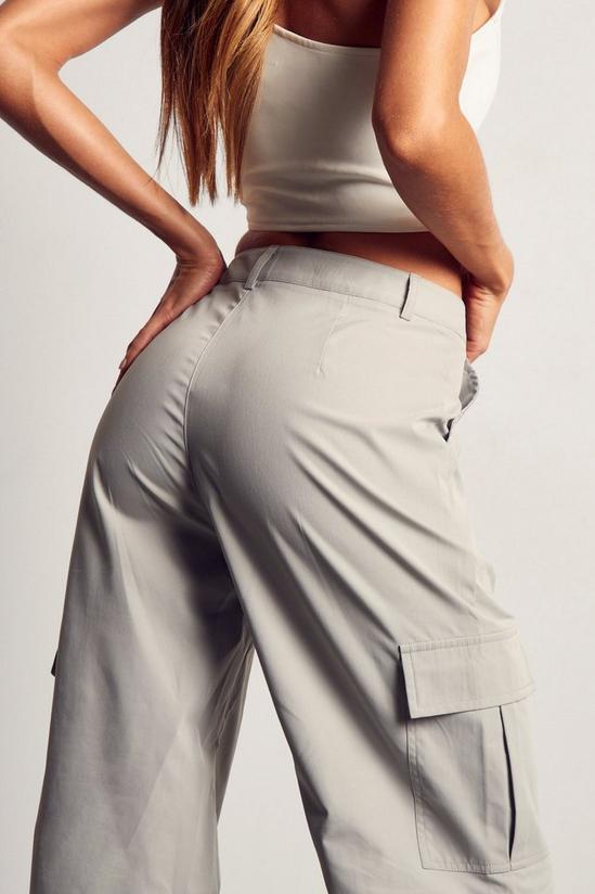 MissPap Straight Leg Pocket Detail Cargo Trousers 5