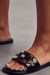 MissPap Studded Quilted Sandals thumbnail 2