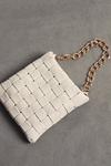 MissPap Leather Look Woven Chain Grab Bag thumbnail 2