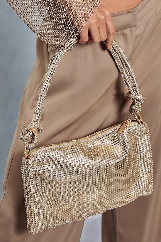 MissPap Diamante Embellished Shoulder Bag 2