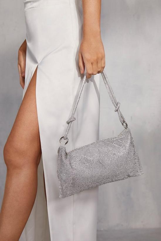 MissPap Diamante Embellished Shoulder Bag 1