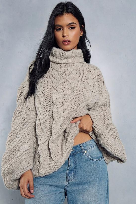 MissPap Premium Chunky Cable Knit Jumper 1