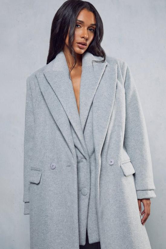 MissPap Oversized Wool Look Maxi Coat 2