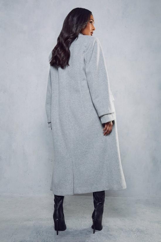 MissPap Oversized Wool Look Maxi Coat 3