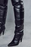MissPap Padded Over The Knee Boots thumbnail 3