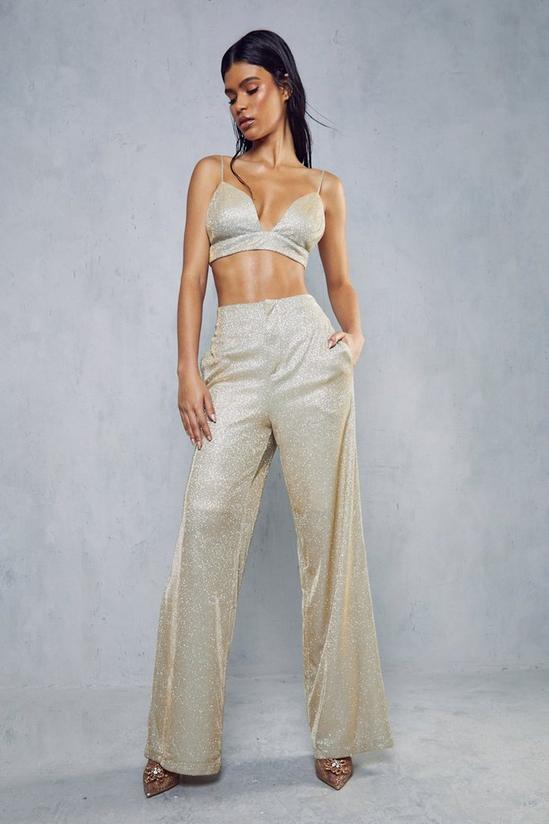 MissPap Two Piece High Shine Glitter Co-ord 4