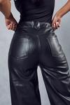MissPap Leather Look Wide Leg Trousers thumbnail 2
