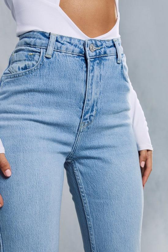 MissPap Mid Wash Denim Flared Jeans 2