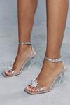 MissPap Crystal Embellished Strappy Heels thumbnail 3