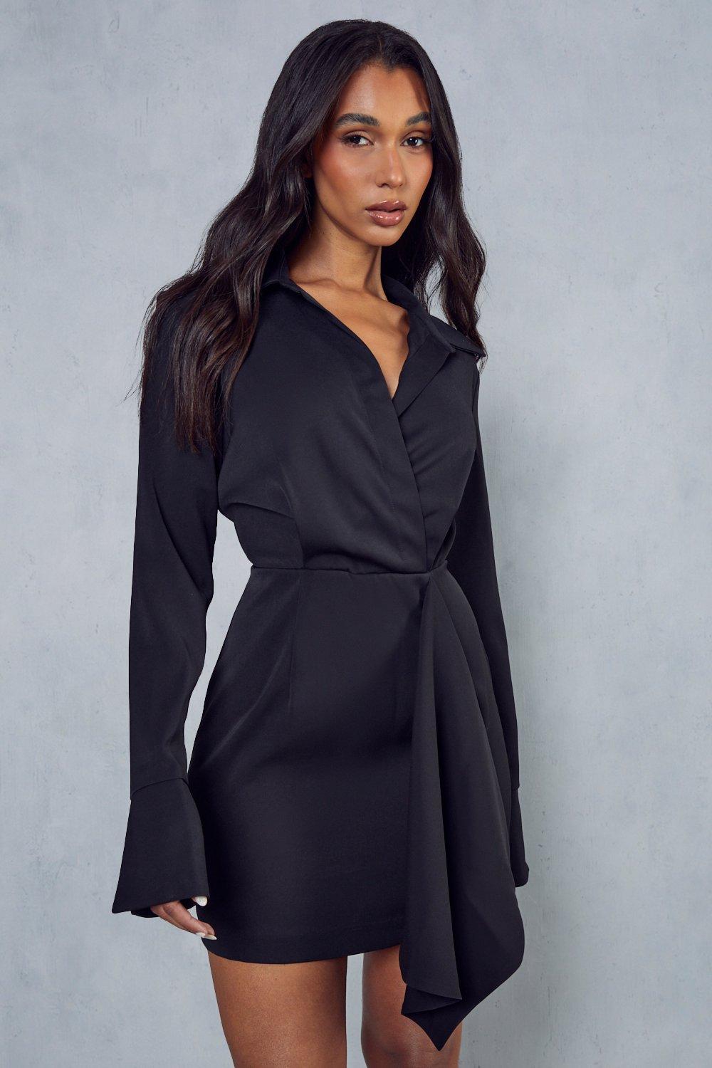 split sleeve dress