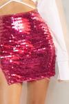 MissPap Sequin Split Mini Skirt thumbnail 6