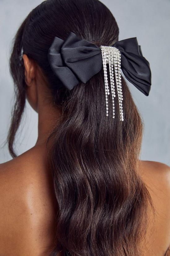 MissPap Diamante Bow Hair Clip 1