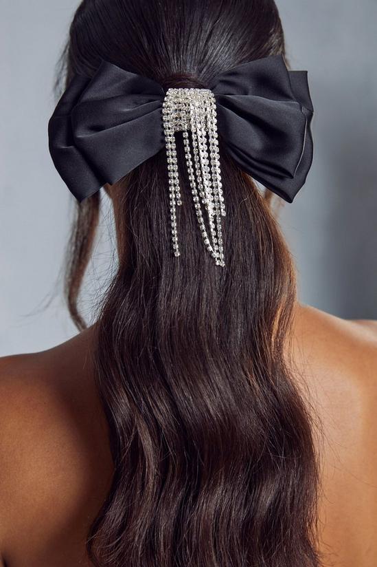 MissPap Diamante Bow Hair Clip 2