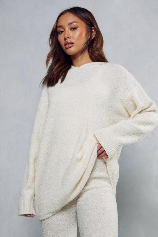 MissPap Cosy Knit Oversized Hoodie 1