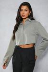 MissPap Structured Boxy Cropped Shirt thumbnail 1