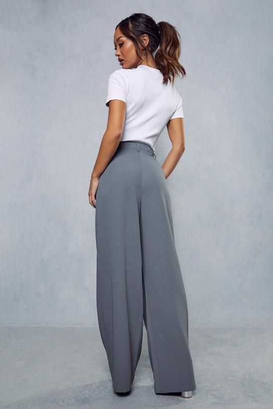 MissPap Pleat Front Relaxed Wide Leg Trousers 3