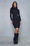 MissPap Turtle Neck Knitted Jumper Dress thumbnail 1