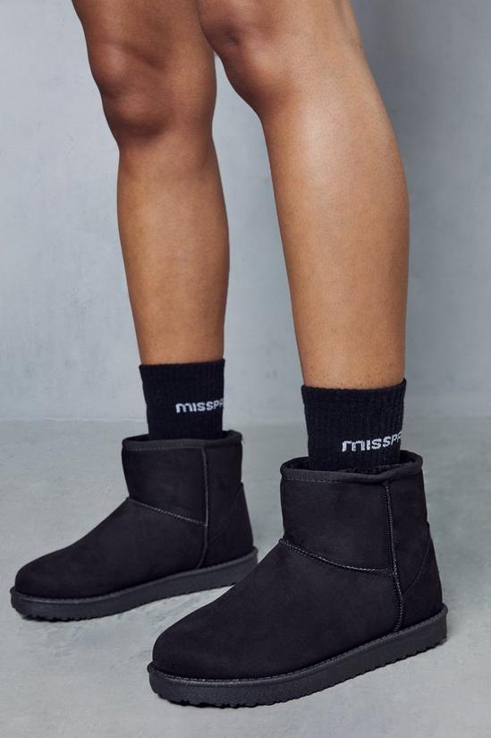 MissPap Mini Faux Fur Ankle Boots 1