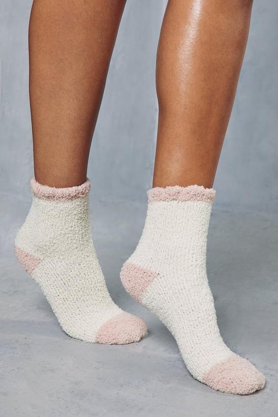 MissPap Fluffy Two Tone Socks 2