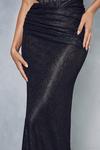 MissPap Lace Ruched Side Maxi Skirt thumbnail 3