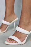 MissPap Padded Double Strap Heels thumbnail 2
