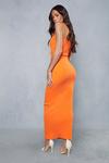 MissPap Premium Ribbed Shaped Bust Fitted Maxi Dress thumbnail 3