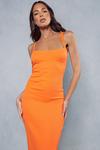 MissPap Premium Ribbed Shaped Bust Fitted Maxi Dress thumbnail 5