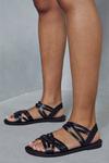 MissPap Leather Look Strappy Sandals thumbnail 1