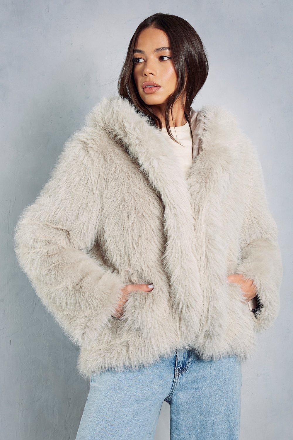 Hooded Lounger - Luxury Faux Fur in Birch (Sold Out for Season) -  ShopperBoard